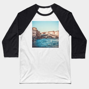 Rialto Bridge Baseball T-Shirt